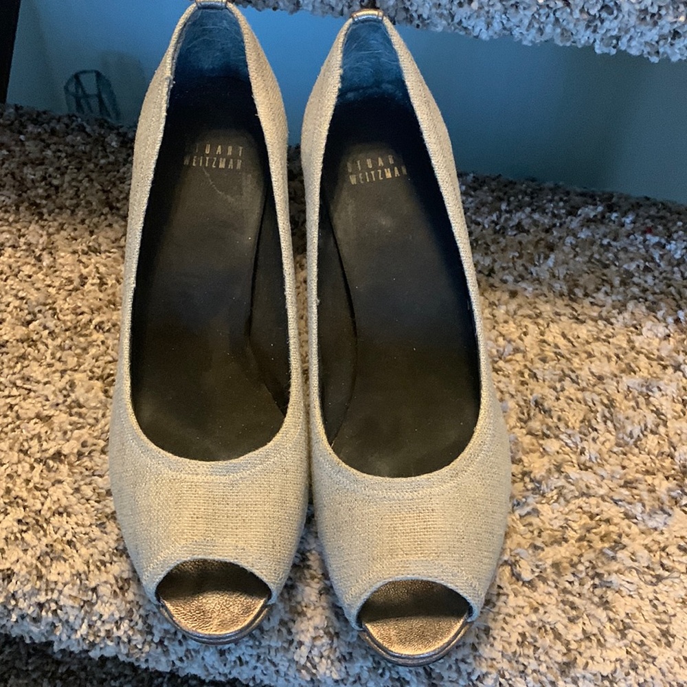 Stuart Weitzman Women’s shoes, oyster, size 11M